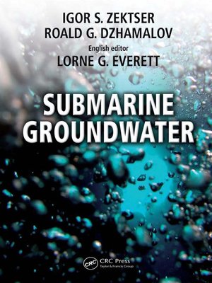 cover image of Submarine Groundwater